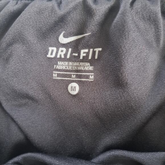 Nike Dri Fit Running Shorts Black and Yellow Women's Medium - Picture 4 of 7